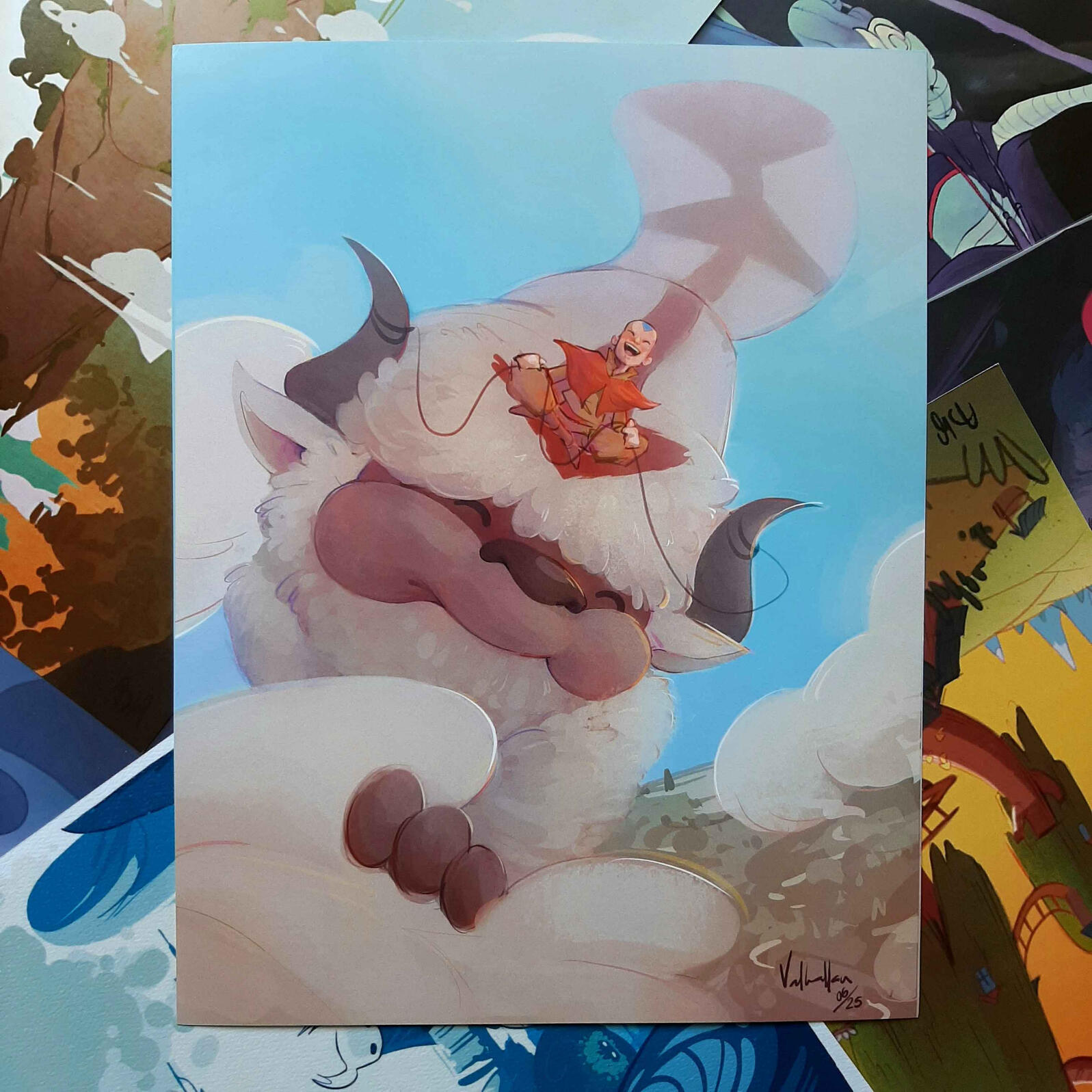 Aang &amp; Appa Print $80 MXN