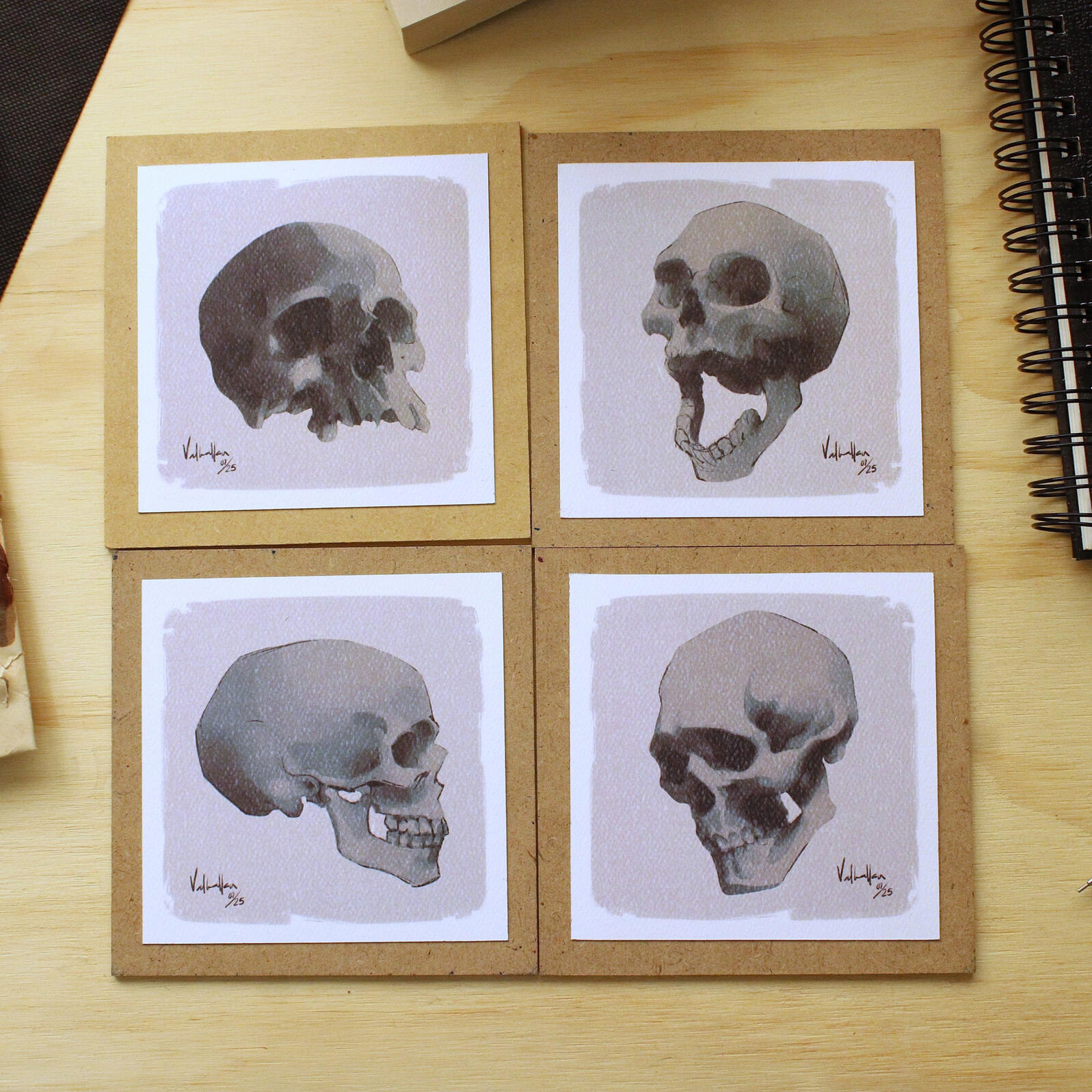 Mini Prints de Calacas $20 MXN c/u